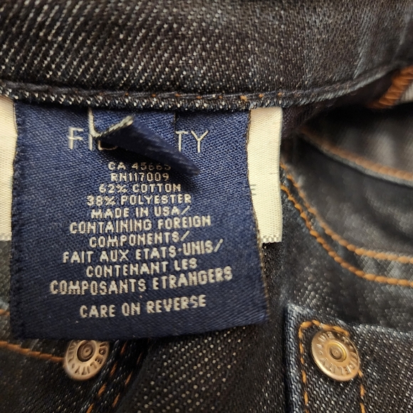 Fidelity Men's Relaxed Straight Leg Jeans 34 NWOT - Picture 13 of 15